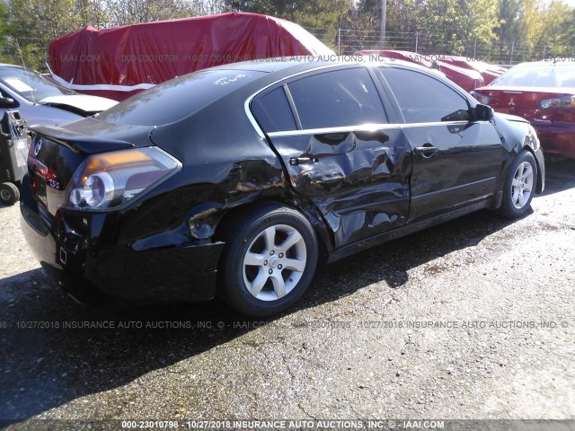 1N4AL21E98N539027 - 2008 NISSAN ALTIMA 2.5/2.5S BLACK photo 4