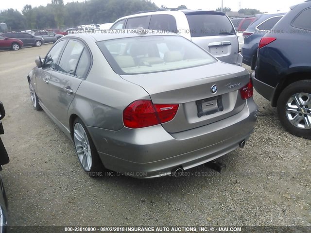 WBAPN7C52BA779668 - 2011 BMW 335 D Pewter photo 3