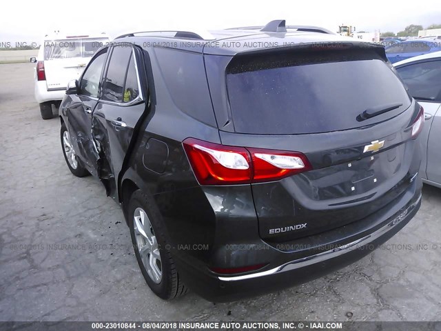 3GNAXMEV0JS606928 - 2018 CHEVROLET EQUINOX PREMIER GRAY photo 3