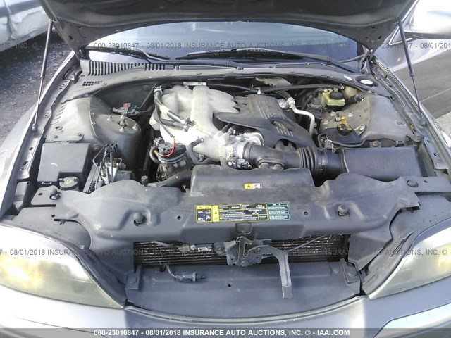 1LNHM86S23Y673081 - 2003 LINCOLN LS TAN photo 10