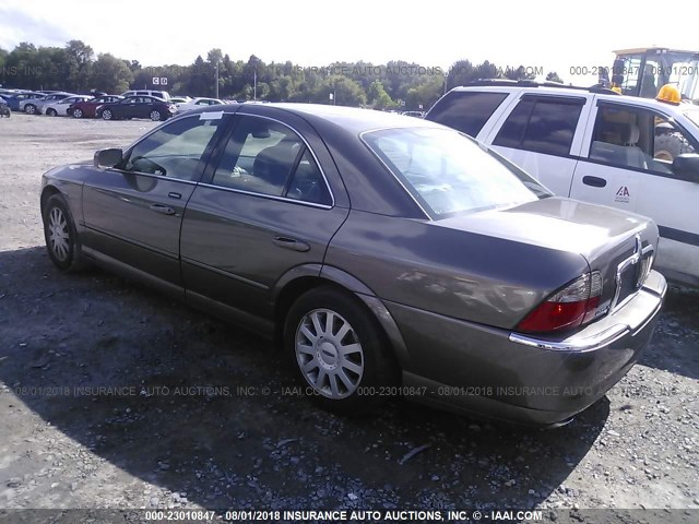 1LNHM86S23Y673081 - 2003 LINCOLN LS TAN photo 3