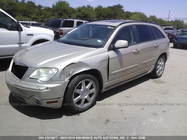 2A8GM78X97R176289 - 2007 CHRYSLER PACIFICA LIMITED GOLD photo 2