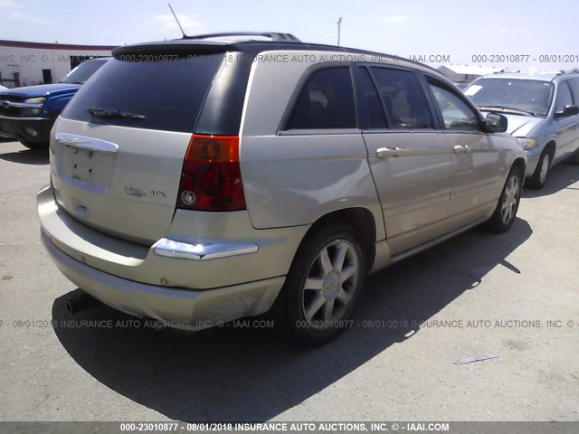 2A8GM78X97R176289 - 2007 CHRYSLER PACIFICA LIMITED GOLD photo 4