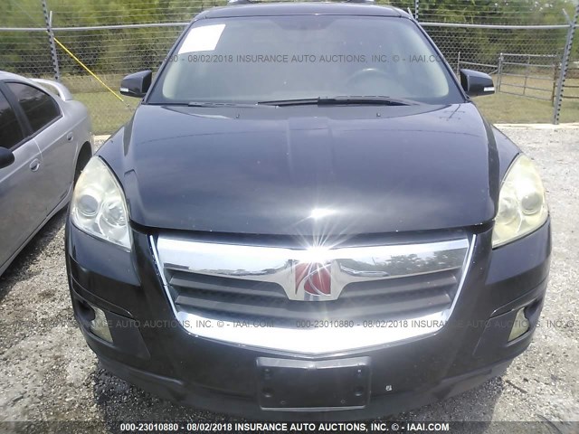 5GZER23798J148281 - 2008 SATURN OUTLOOK XR შავი ფოტო 6