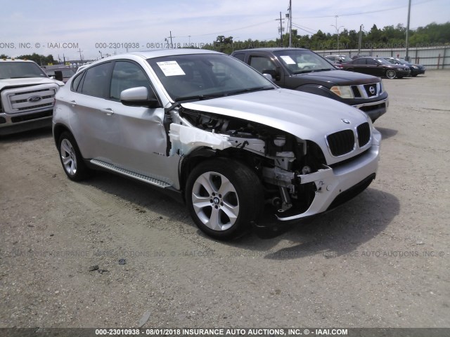 5UXFG2C58CL779660 - 2012 BMW X6 XDRIVE35I SILVER photo 1