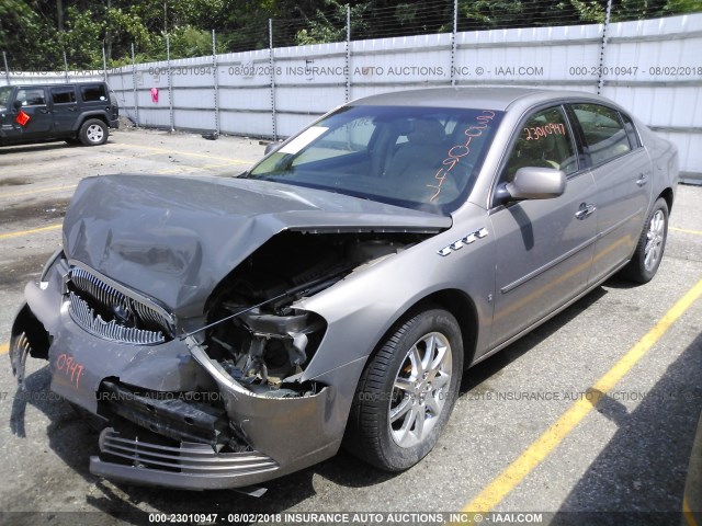 1G4HR57YX7U110165 - 2007 BUICK LUCERNE CXL TAN photo 2