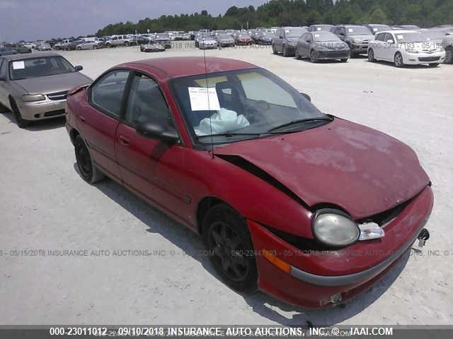 1B3ES67C9SD559269 - 1995 DODGE NEON SPORT RED photo 1