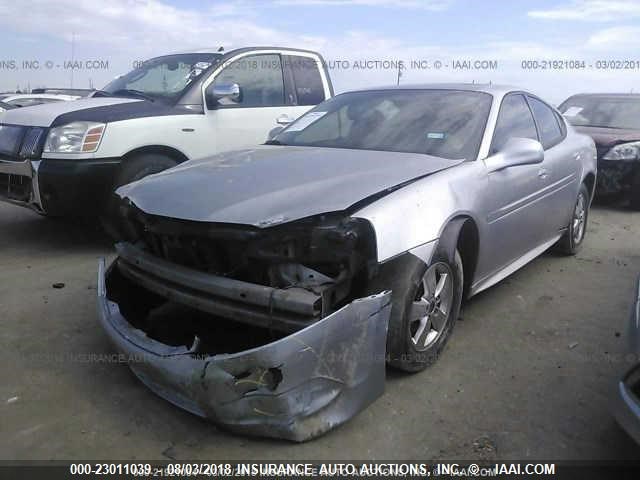 2G2WP552081134850 - 2008 PONTIAC GRAND PRIX SILVER photo 2