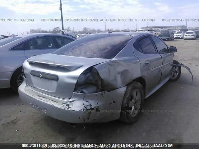 2G2WP552081134850 - 2008 PONTIAC GRAND PRIX SILVER photo 4