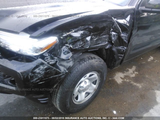 5TFCZ5AN9JX123895 - 2018 TOYOTA TACOMA DBL CAB/SR/TRDSPT/OR/PRO შავი ფოტო 6