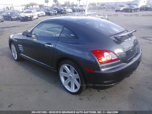 1C3AN69L96X067271 - 2006 CHRYSLER CROSSFIRE LIMITED GRAY photo 3