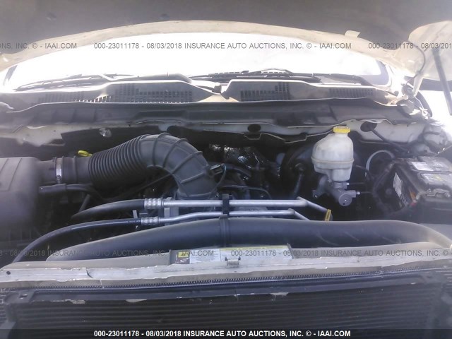 1D7RB1GT2BS570294 - 2011 DODGE RAM 1500 WHITE photo 10