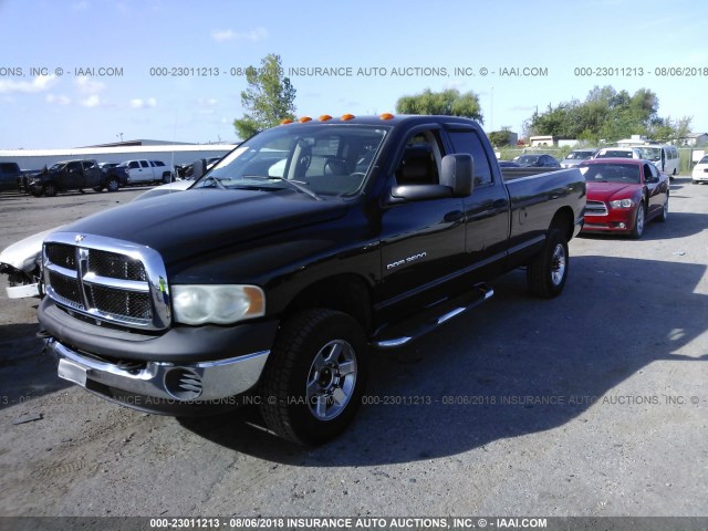 3D7LU38623G709224 - 2003 DODGE RAM 3500 ST/SLT BLACK photo 2