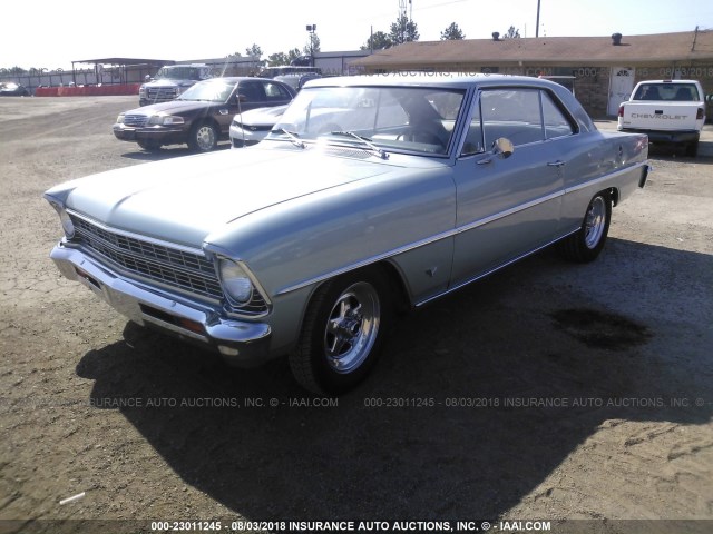 116377W151107 - 1967 CHEVROLET NOVA Light Blue photo 2