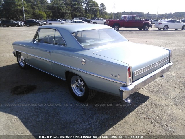 116377W151107 - 1967 CHEVROLET NOVA Light Blue photo 3