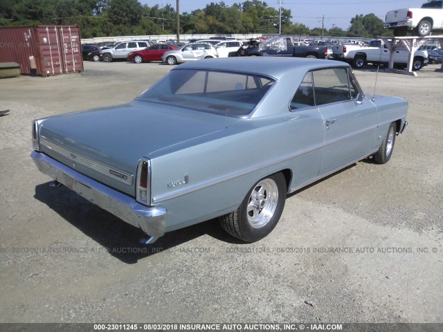 116377W151107 - 1967 CHEVROLET NOVA Light Blue photo 4