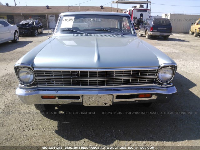 116377W151107 - 1967 CHEVROLET NOVA Light Blue photo 6