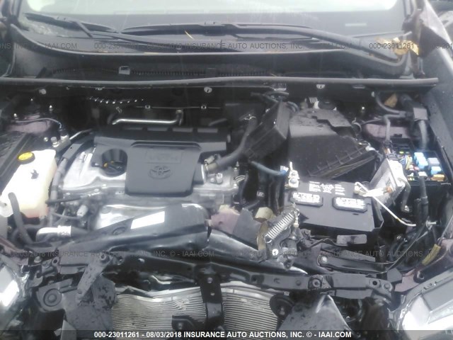 2T3RFREV7JW704529 - 2018 TOYOTA RAV4 ADVENTURE/XLE 紫色 照片 10