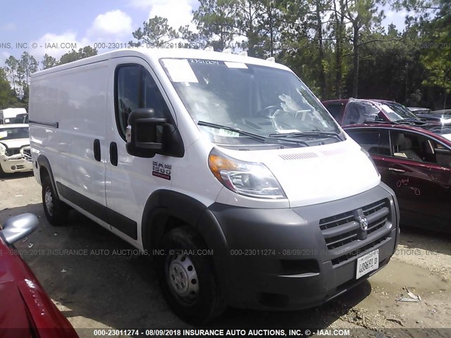 3C6TRVAGXHE531339 - 2017 RAM PROMASTER 1500 1500 STANDARD WHITE photo 1