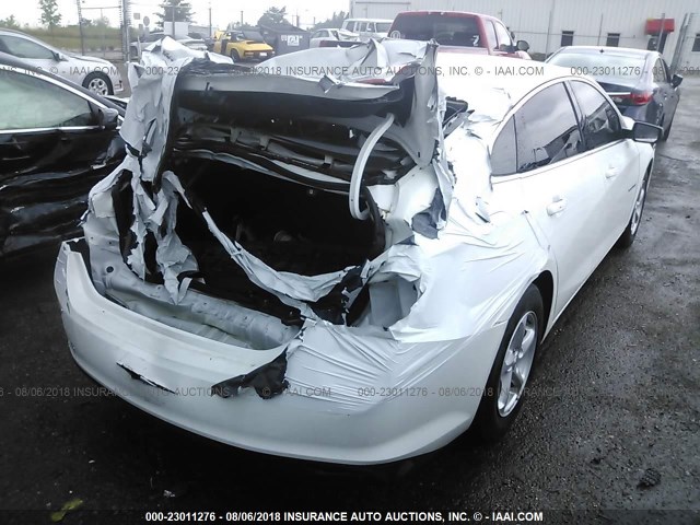 1G1ZC5ST3HF228000 - 2017 CHEVROLET MALIBU LS WHITE photo 4