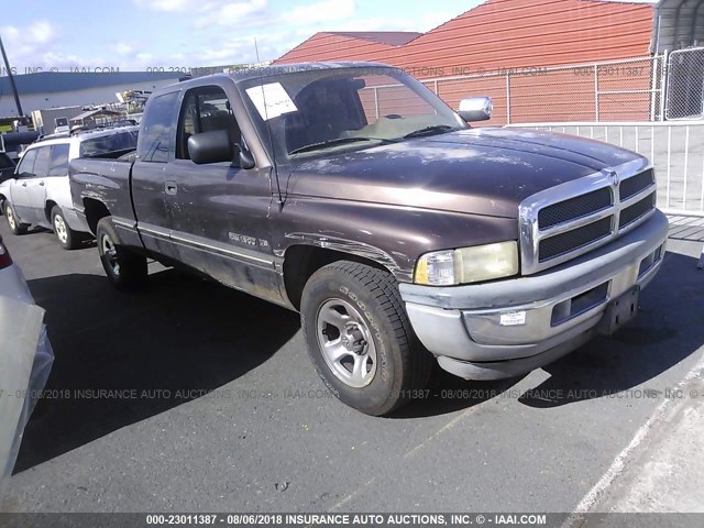 1B7HC13Y0VJ623248 - 1997 DODGE RAM 1500 BROWN photo 1