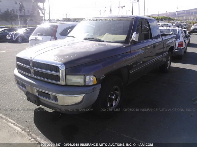 1B7HC13Y0VJ623248 - 1997 DODGE RAM 1500 BROWN photo 2