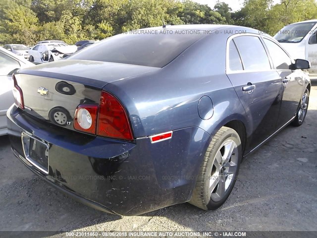 1G1ZH57B68F188755 - 2008 CHEVROLET MALIBU 1LT 深蓝色 照片 4