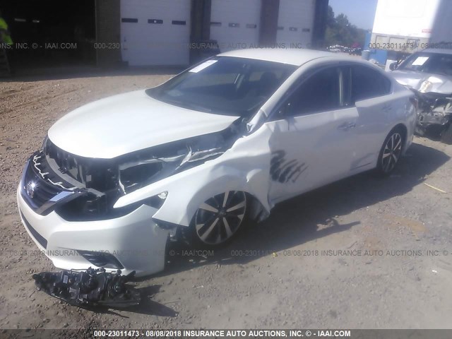 1N4AL3AP8HC283661 - 2017 NISSAN ALTIMA 2.5/S/SV/SL/SR WHITE photo 2