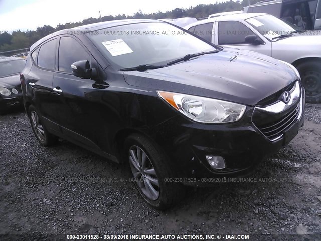 KM8JU3AC8CU467162 - 2012 HYUNDAI TUCSON GLS/LIMITED 黑色 照片 1