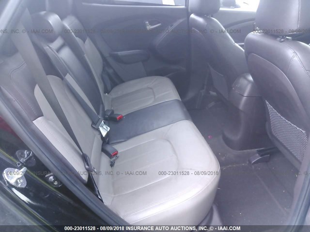 KM8JU3AC8CU467162 - 2012 HYUNDAI TUCSON GLS/LIMITED 黑色 照片 8