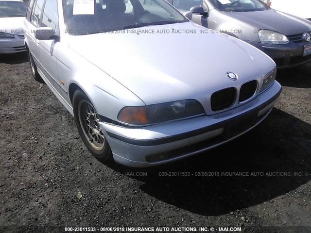 WBADP6341YBV65143 - 2000 BMW 528 IT AUTOMATIC SILVER photo 6