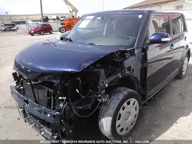 JTLZE4FE3FJ067833 - 2015 TOYOTA SCION XB Blau Foto 2