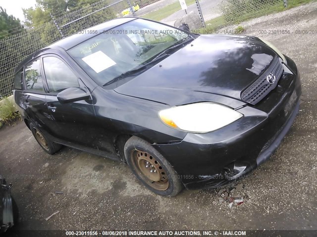 2T1KR32E35C347585 - 2005 TOYOTA COROLLA MATRIX XR BLACK photo 1