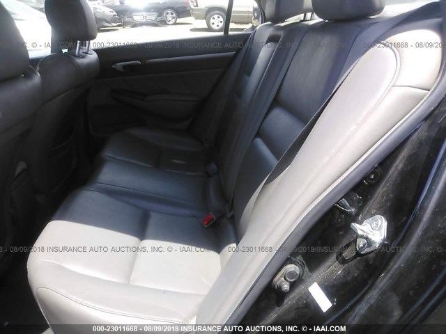 2HGFA16999H509243 - 2009 HONDA CIVIC EXL 黑色 照片 8