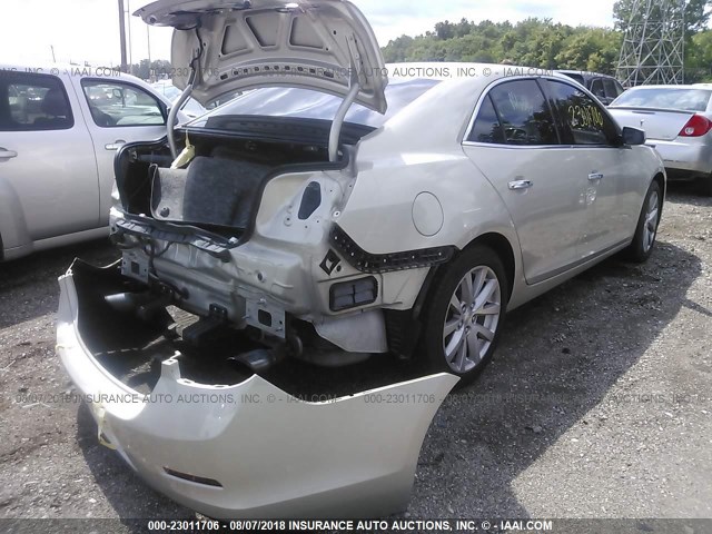 1G11H5SA1DF140473 - 2013 CHEVROLET MALIBU LTZ 金色 照片 4