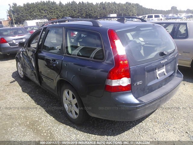 YV1MW382862159993 - 2006 VOLVO V50 2.4I BLUE photo 3