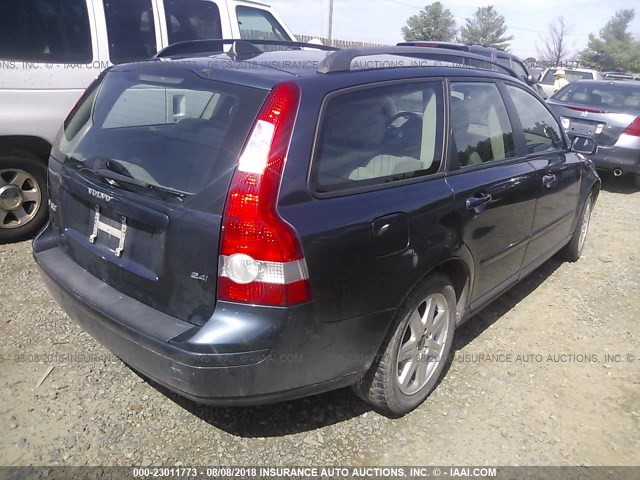 YV1MW382862159993 - 2006 VOLVO V50 2.4I BLUE photo 4