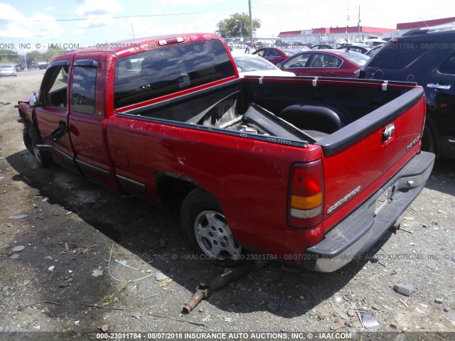 2GCEC19TXX1143066 - 1999 CHEVROLET SILVERADO C1500 RED photo 3