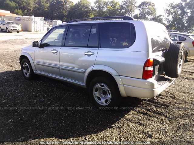 JS3TX92V124126418 - 2002 SUZUKI XL7 SILVER photo 3