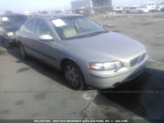 YV1RS58D412069327 - 2001 VOLVO S60 2.4T GRAY photo 1