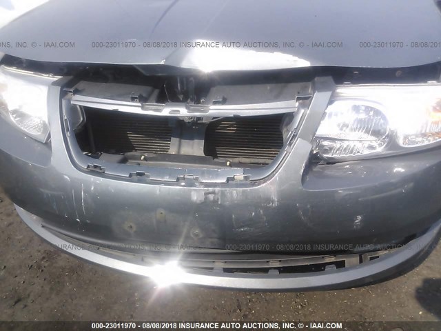 1G8AL58B67Z119606 - 2007 SATURN ION LEVEL 3 GRAY photo 6