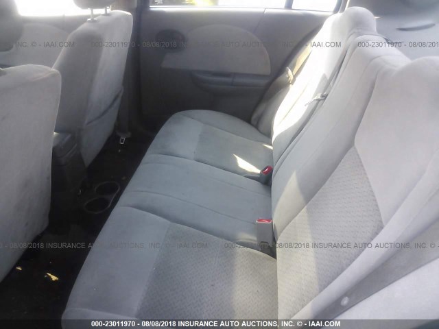 1G8AL58B67Z119606 - 2007 SATURN ION LEVEL 3 GRAY photo 8