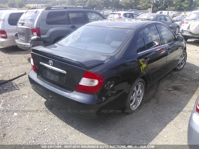 4T1BE32K42U010659 - 2002 TOYOTA CAMRY LE/XLE/SE Qara foto 4
