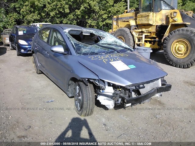 5NPD84LF2HH009735 - 2017 HYUNDAI ELANTRA SE/VALUE/LIMITED GRAY photo 1