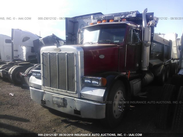 1XP5D68X4VN420965 - 1997 PETERBILT 379 MAROON photo 2