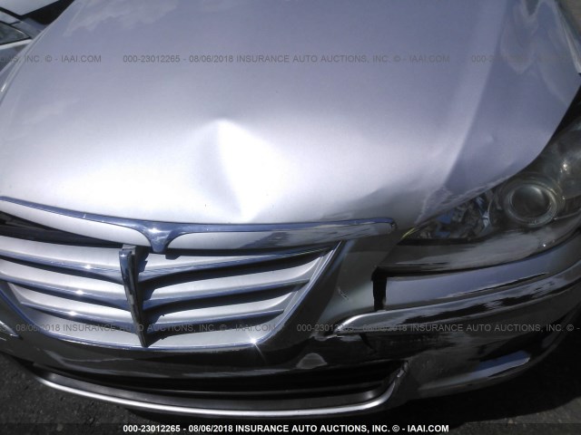 KMHGC4DE8AU074940 - 2010 HYUNDAI GENESIS 3.8L SILVER photo 10