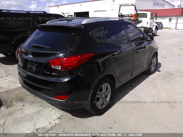 KM8JU3AC7BU174531 - 2011 HYUNDAI TUCSON GLS/LIMITED 黑色 照片 4