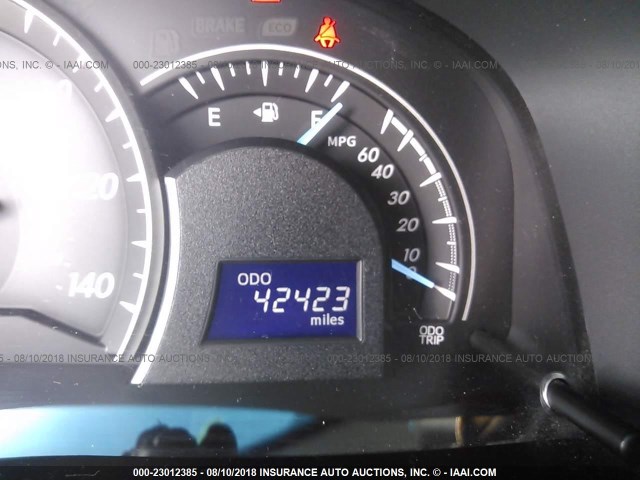 4T1BF1FK5CU122562 - 2012 TOYOTA CAMRY SE/LE/XLE SILVER photo 7