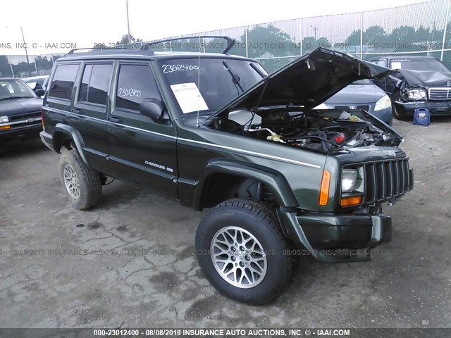 1J4FJ68S9WL150724 - 1998 JEEP CHEROKEE SPORT/CLASSIC GREEN photo 1