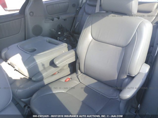 5TDBA22C74S019088 - 2004 TOYOTA SIENNA XLE/XLE LIMITED SILVER photo 8